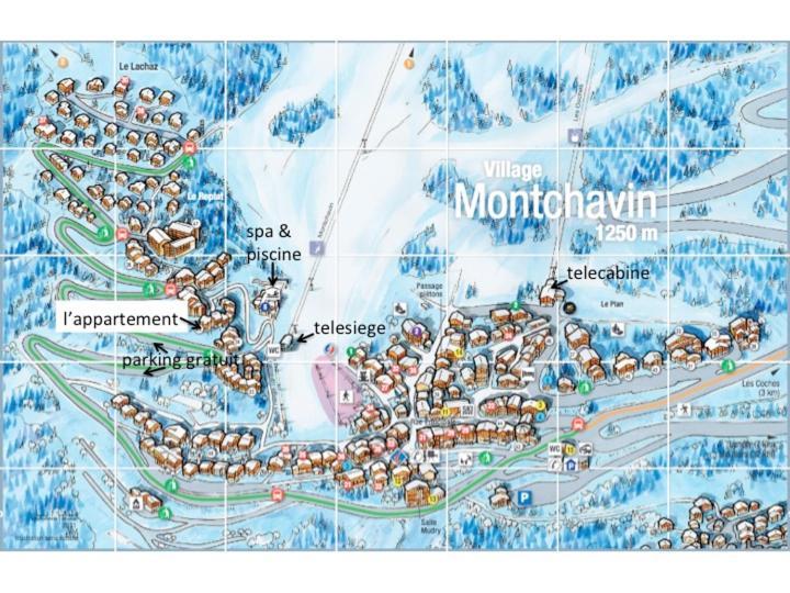 Montchavin La Plagne, Pistes 50M, Balcon Vue Mont Blanc Apartamento Exterior foto